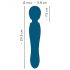 You2Toys Grande - vibromasseur massant rechargeable (bleu)