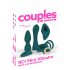 Choix des Couples - Vibromasseur télécommandé 4 en 1 modulable (turquoise)