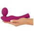 Baguette Sourire - vibromasseur rechargeable (rose)