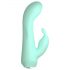 Cuties Mini 4 - vibromasseur lapin rechargeable et étanche (vert)