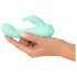 Cuties Mini 4 - vibromasseur lapin rechargeable et étanche (vert)