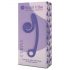 Snail Vibe Curve - Vibromasseur 2-en-1 avec stimulateur clitoridien (violet)