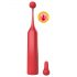 ROMP Pop - Mini Vibromasseur Plaisir Étincelant (Rouge)