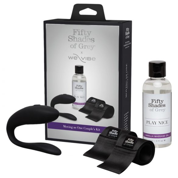 Les Cinquante Nuances de Grey coffret Moving as One + We-Vibe Sync Lite