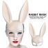 Masque lapin blanc Jogestyle