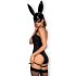 Obsessive OB7008 Lapin Sexy - costume (noir)