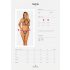 Obsessive Xenita - ensemble de soutien-gorge transparent (gris)