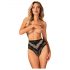 Obsessive Olvidia - culotte fleurie (noire)