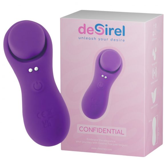 Desirel Confidential - culotte vibrante intelligente (violette)