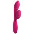 / OMG! Rabbits - vibromasseur avec stimulateur clitoridien (rose)