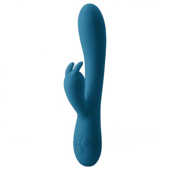 Inya Luv Bunny - vibromasseur rechargeable avec stimulateur clitoridien (turquoise)