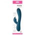 Inya Luv Bunny - vibromasseur rechargeable avec stimulateur clitoridien (turquoise)