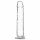 Addiction Crystal - dildo avec ventouse (transparent) - 18 cm