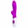 Pretty Love Snappy - vibrateur étanche avec stimulateur clitoridien pour point G (violet)