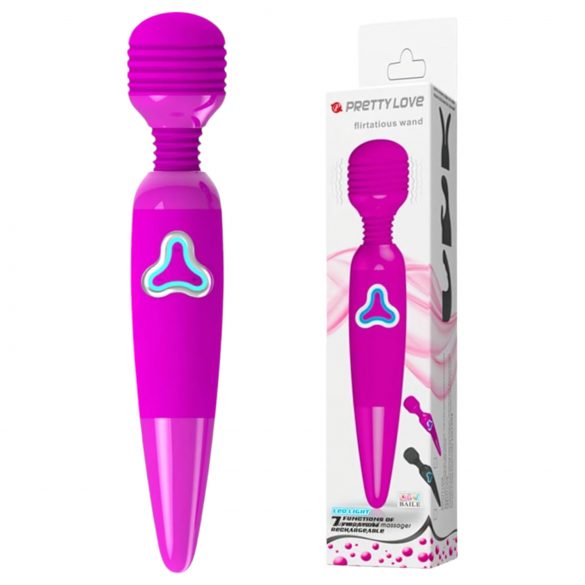 Baguette d'amour - Vibrateur rechargeable (violet)