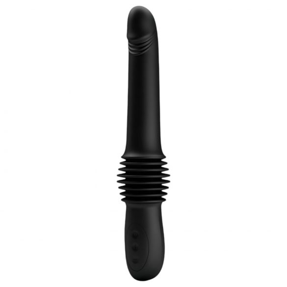 Pretty Love Pazuzu - vibromasseur pousseur gland (noir)