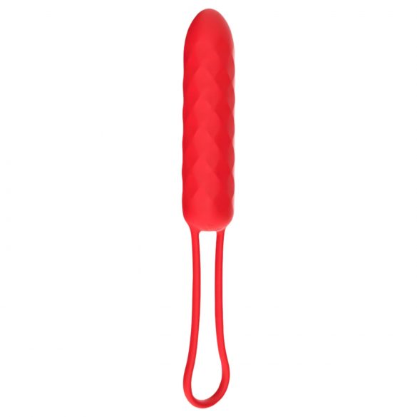 Vibeconnect Faith - vibromasseur rechargeable et étanche (rouge)