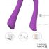 Sex HD Sunshine - vibromasseur rechargeable pour point G (violet)