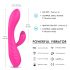 Sex HD Muses - vibromasseur chauffant étanche rechargeable (rose)