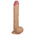 Lovetoy Taille Royale - godemichet réaliste avec ventouse et testicules - 25 cm (naturel)