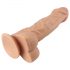 Lovetoy Real Extreme - Dildo à ventouse avec testicules - 23 cm (naturel)