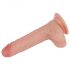 Lovetoy Nature Cock - godemichet réaliste à double couche - 18 cm (naturel)