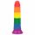 Lovetoy Prider - dildo réaliste - 19 cm (arc-en-ciel)