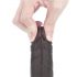 Lovetoy Peau Glissante - dildo à ventouse - 18 cm (marron)