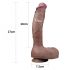 Lovetoy Nature Cock - godemichet réaliste à double couche - 26 cm (naturel)