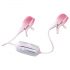 LOVENSE Gemini - pinceaux vibrants intelligents pour tétons (rose)