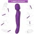 Tracy's Dog Wand - vibromasseur massant pulsant (violet)