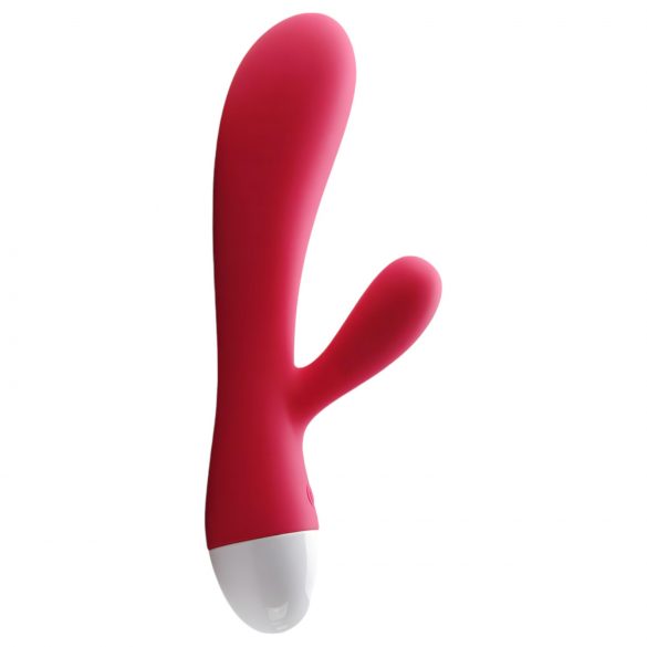 Cotoxo Dauphin & bébé - Vibromasseur rechargeable avec stimulateur (rouge)