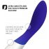 LELO Mona Wave - vibromasseur point G étanche (bleu)