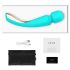 LELO Smart Wand 2 - Grand - vibromasseur massant rechargeable (turquoise)