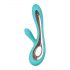 LELO Soraya 2 - vibromasseur rechargeable, étanche avec stimulateur de clitoris (turquoise)