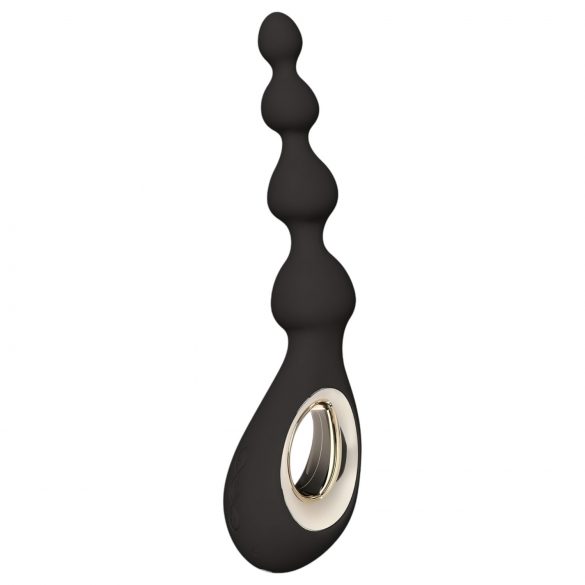 LELO Soraya Beads - vibromasseur anal rechargeable et étanche (noir)