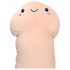 Pénis en peluche câlin - 30 cm (naturel)