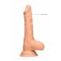 RealRock Dong 7 - gode réaliste avec testicules (17cm) - naturel