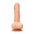 RealRock Dong 7 - gode réaliste avec testicules (17cm) - naturel