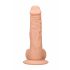 RealRock Dong 8 - Dildo réaliste avec testicules (20cm) - nature