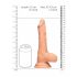 RealRock Dong 9 - gode réaliste avec testicules (23cm) - naturel