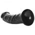 RealRock - dildo réaliste avec ventouse - 15,5cm (noir)