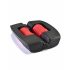 Orctan - appareil de massage pour pénis rechargeable (noir-rouge)