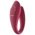 Raytech Rose - Vibromasseur étanche rechargeable (rouge)