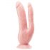 Dr. Skin 8 - Double gode ventouse (naturel)