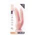 Dr. Skin 8 - Double gode ventouse (naturel)