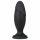 Anal Adventures Platinum Rocket - grand plug anal (noir)