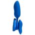 Platanomelón Mobi - Kit de vibromasseur rechargeable avec télécommande - 2 pièces (bleu)