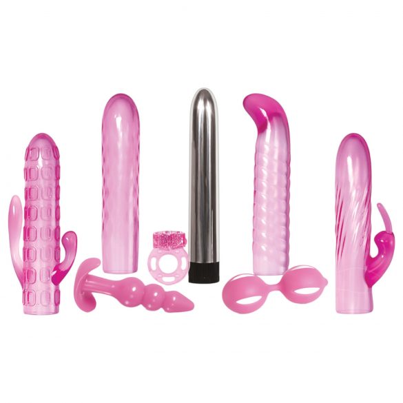 Evolved Intense - 8 pièces de vibromasseur (rose)