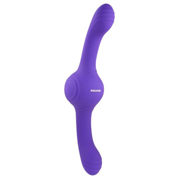 Evolved Our Gyro Vibe - vibromasseur double rechargeable vibrant (violet)